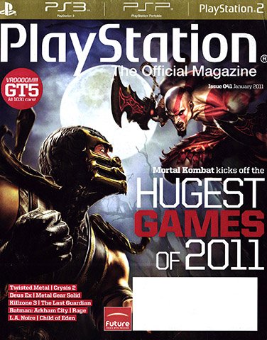 Playstation: The Official Magazine Issue 41 (January 2011)