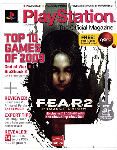 Playstation: The Official Magazine Issue 15 (January 2009)