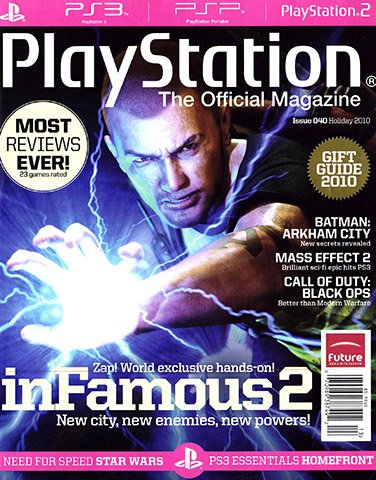 Playstation: The Official Magazine Issue 40 (Holiday 2010)