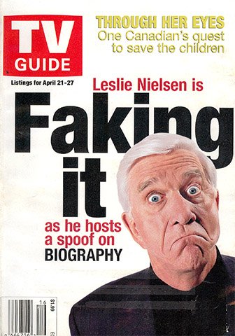 TV Guide Canada Volume 25 No. 16 Issue 1269 Eastern Ontario Edition (April 21, 2001)