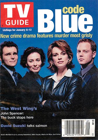 TV Guide Canada Volume 25 No. 01 Issue 1254 Eastern Ontario Edition (January 6, 2001)