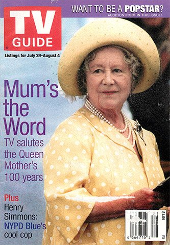 TV Guide Canada Volume 24 No. 31 Issue 1231 Eastern Ontario Edition (July 29, 2000)