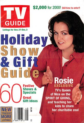 TV Guide Canada Volume 23 No. 48 Issue 1196 Eastern Ontario Edition (November 27, 1999)