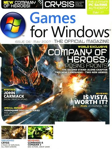 Games for Windows Issue 06 (May 2007)