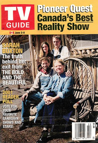 TV Guide Canada Volume 25 No. 22 Issue 1275 Eastern Ontario Edition (June 2, 2001)