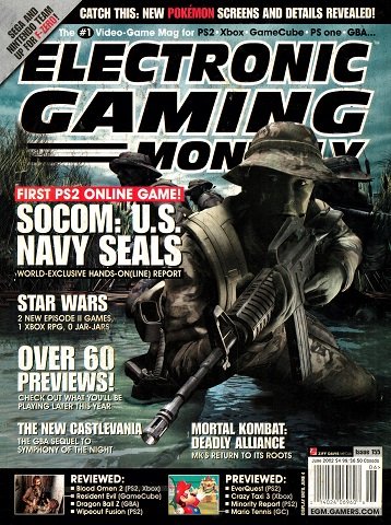 Electronic Gaming Monthly Issue 155 (June 2002)