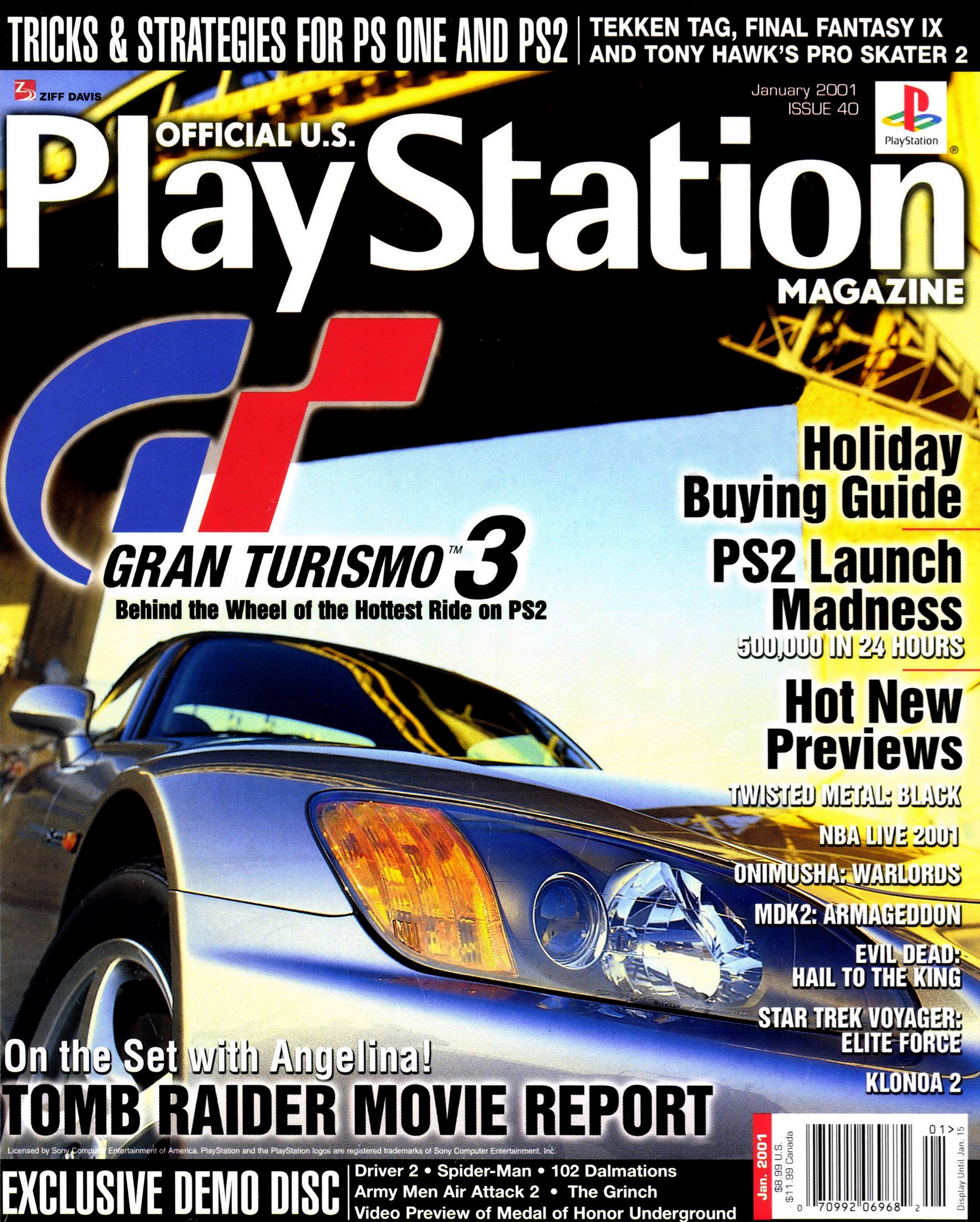 Official U.S. Playstation Magazine Issue 040 (January 2001)