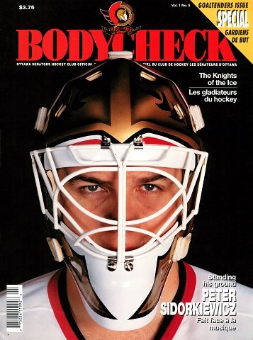 Bodycheck - Ottawa Senators Hockey Club Official Magazine Vol. 1 No. 5 (1993)