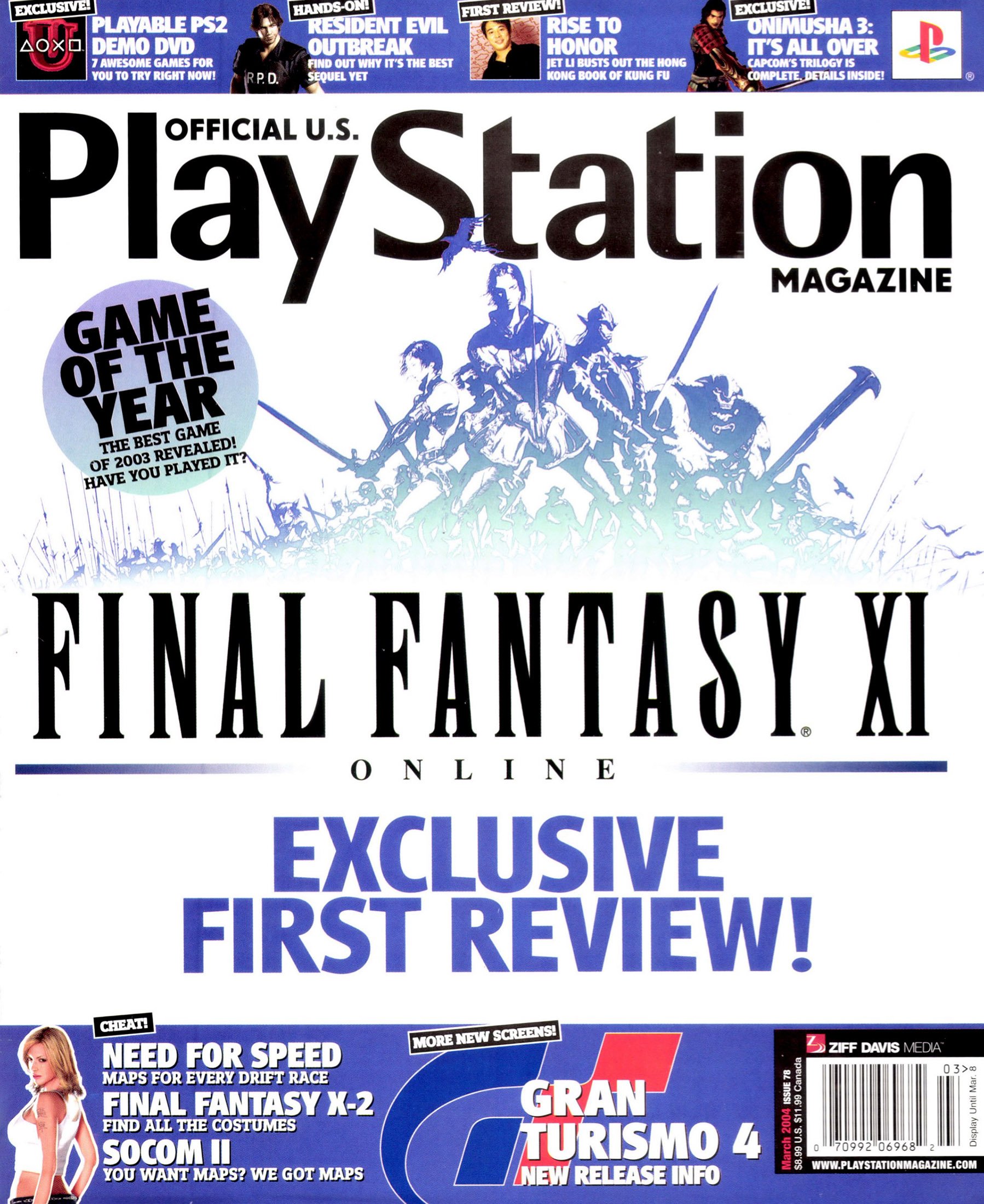 Official U.S. Playstation Magazine Issue 078 (March 2004)