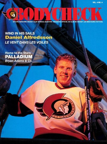 Bodycheck - Ottawa Senators Hockey Club Official Magazine Vol. 4 No. 4 (1996)