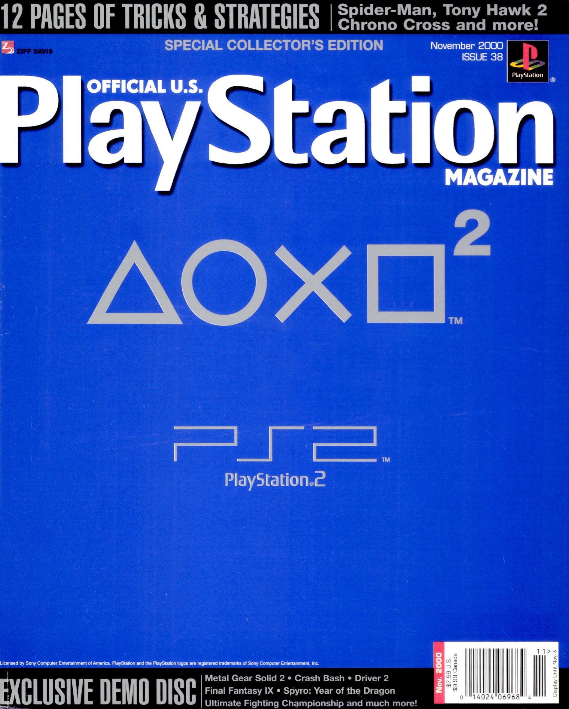 Official U.S. Playstation Magazine Issue 038 (November 2000)