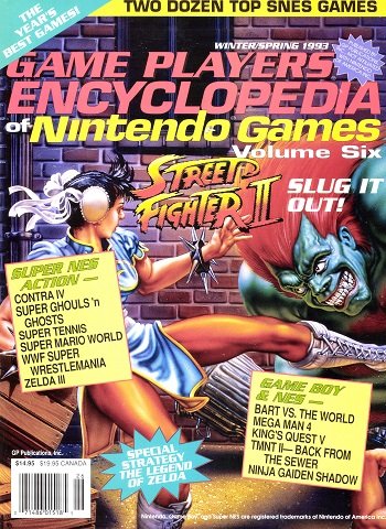 Game Players Encyclopedia of Nintendo Games Volume 6 (Winter/Spring 1993)