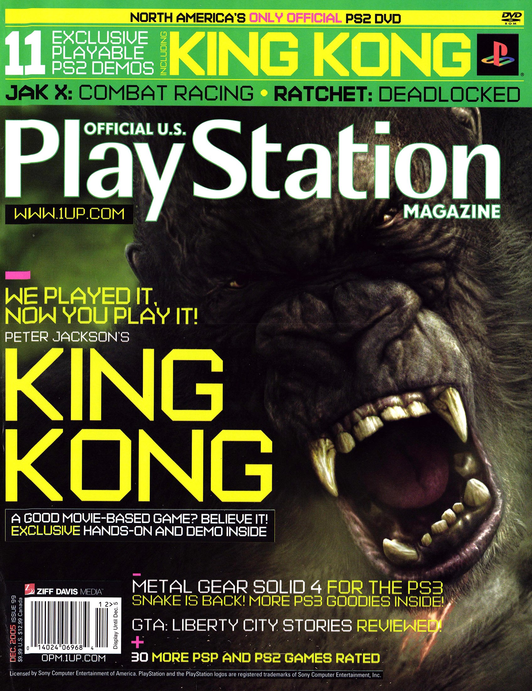 Official U.S. Playstation Magazine Issue 099 (December 2005)