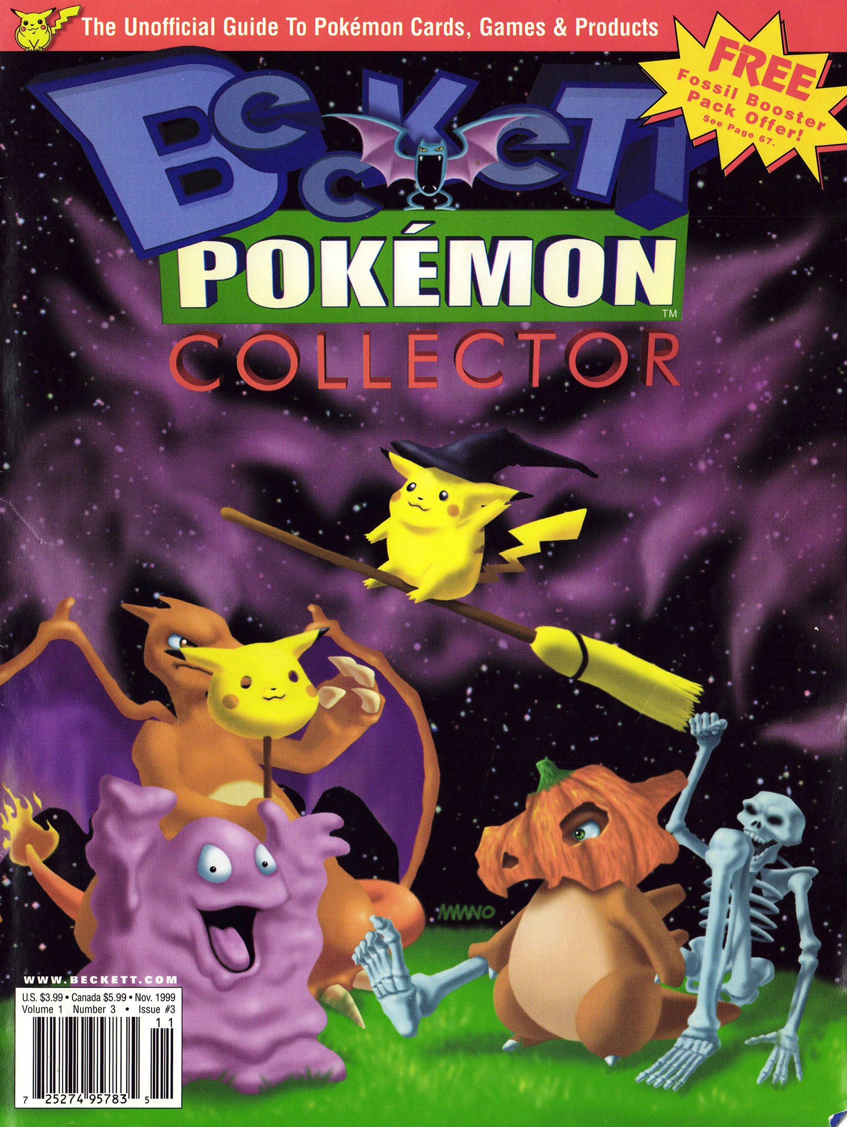 Beckett Pokemon Collector Issue 003 (November 1999)