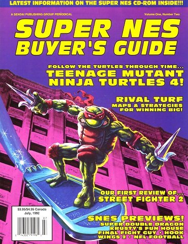 Super NES Buyer's Guide Volume 1 Number 2 (July 1992)