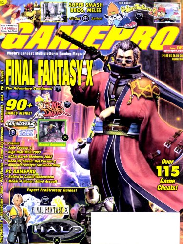 MARCH 2002 GAMEPRO video game magazine DRAGONBALL Z LEGACY OF GOKU