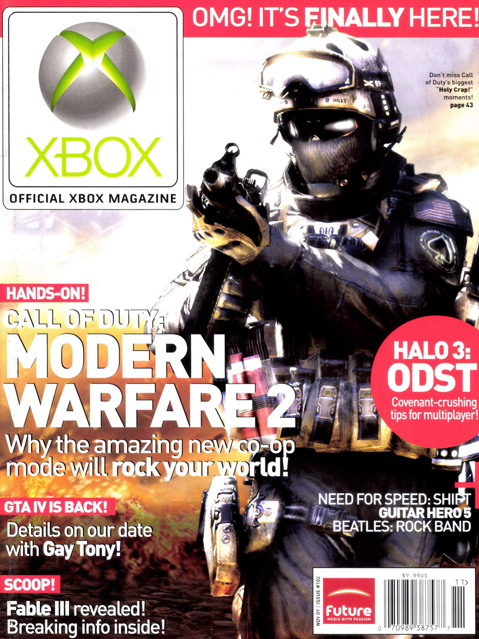 Official Xbox Magazine Issue 102 (November 2009)