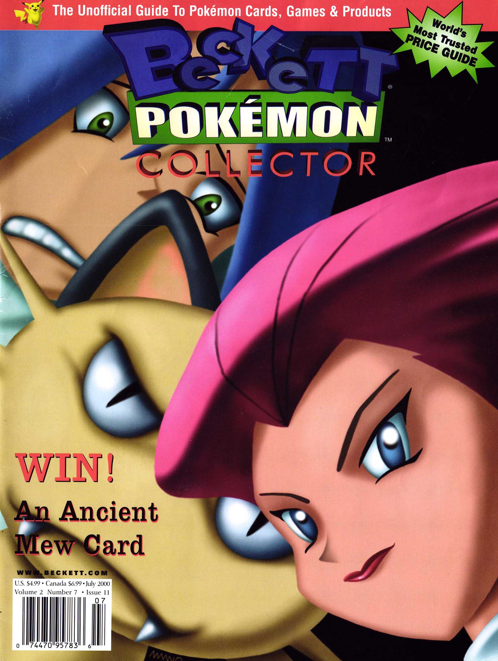 Beckett Pokemon Collector Issue 011 (July 2000)