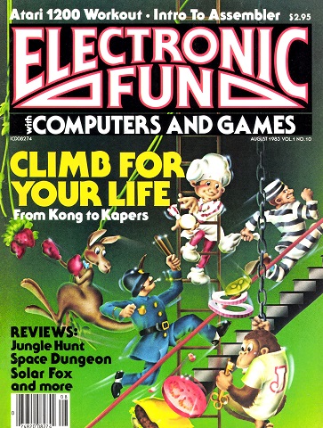 Electronic Fun with Computers & Games Volume 1 Number 10 (August 1983)