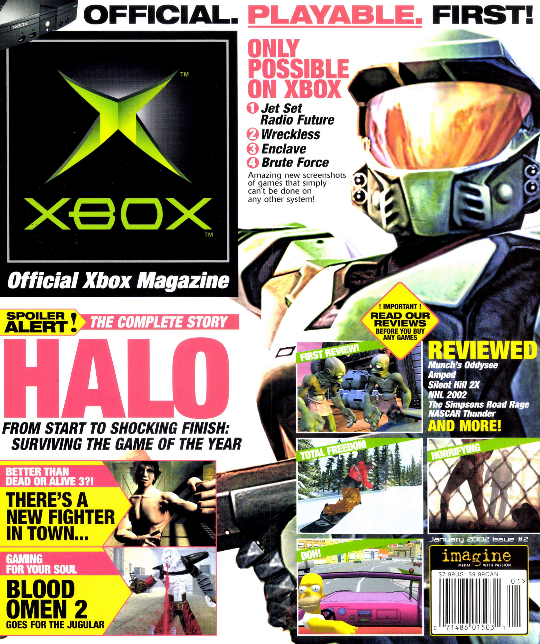 Official Xbox Magazine Issue 002 (January 2002)