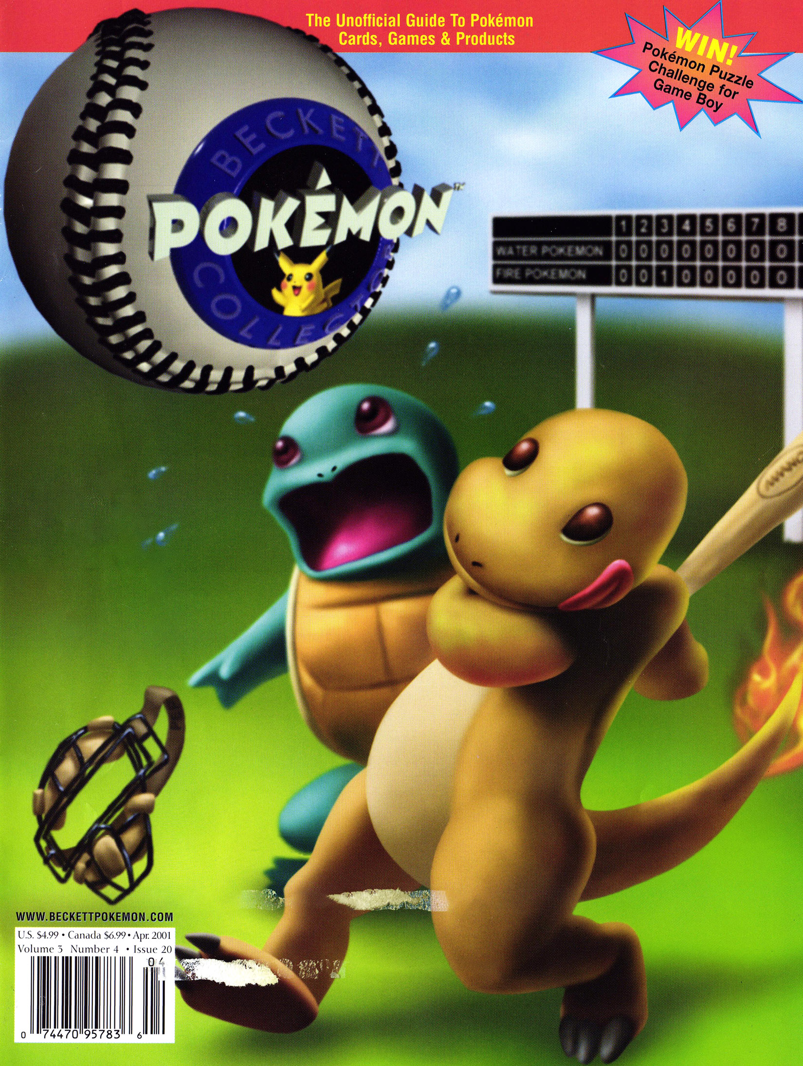 Beckett Pokemon Collector Issue 020 (April 2001)