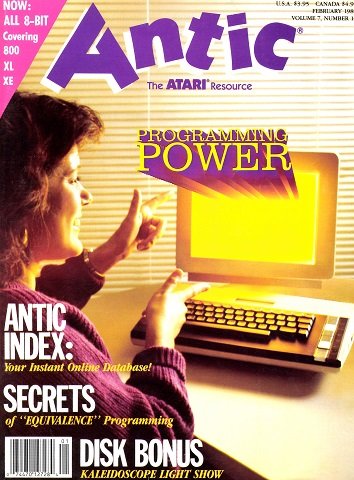 More information about "Antic Issue 76 (February 1989)"
