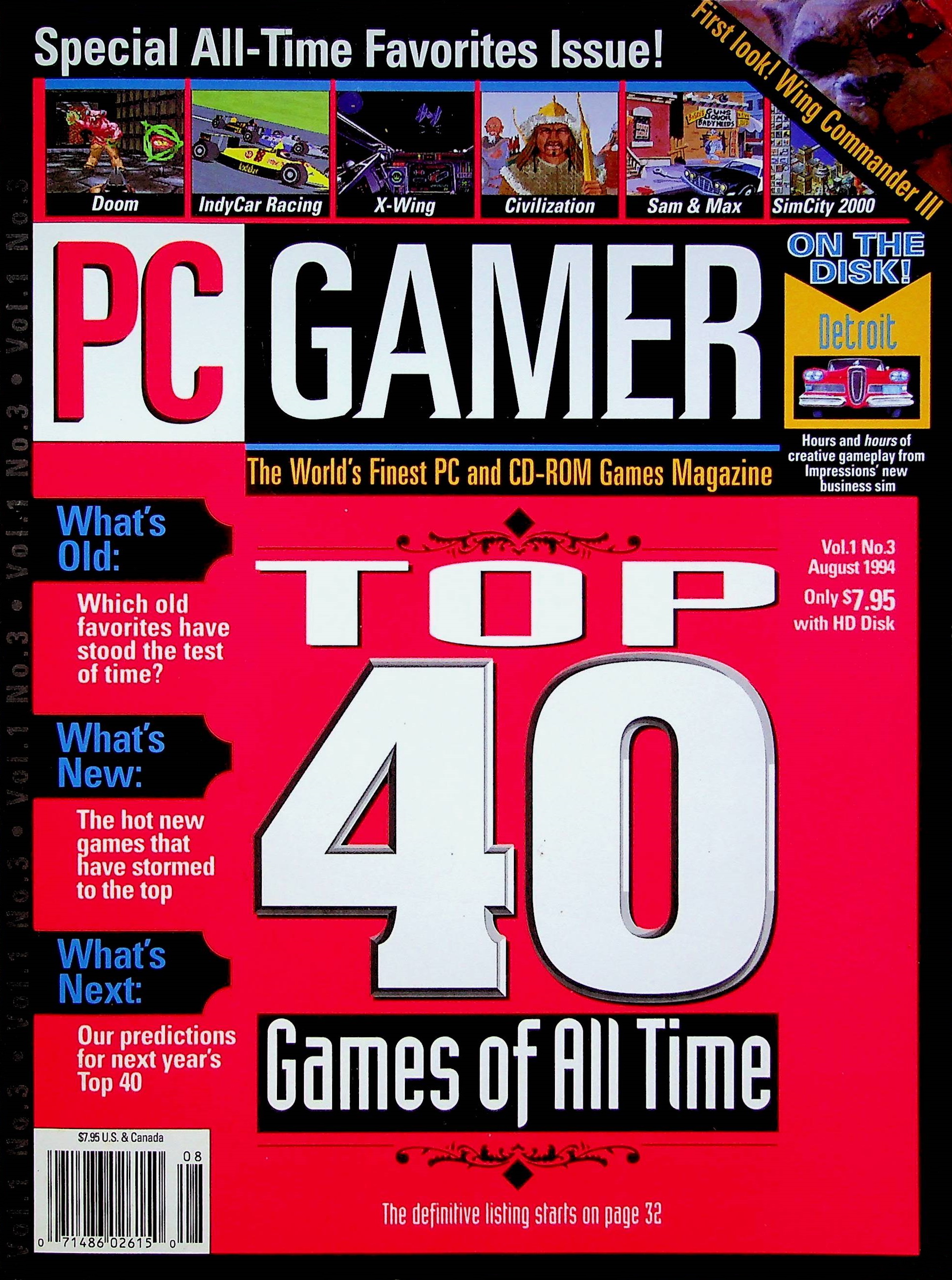 PC Gamer Issue 003 (August 1994)