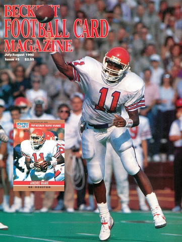 Beckett Football Card Monthly Issue 5 (July-August 1990)