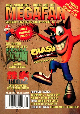 MegaFan Volume 1 Issue 1 (November 1996)