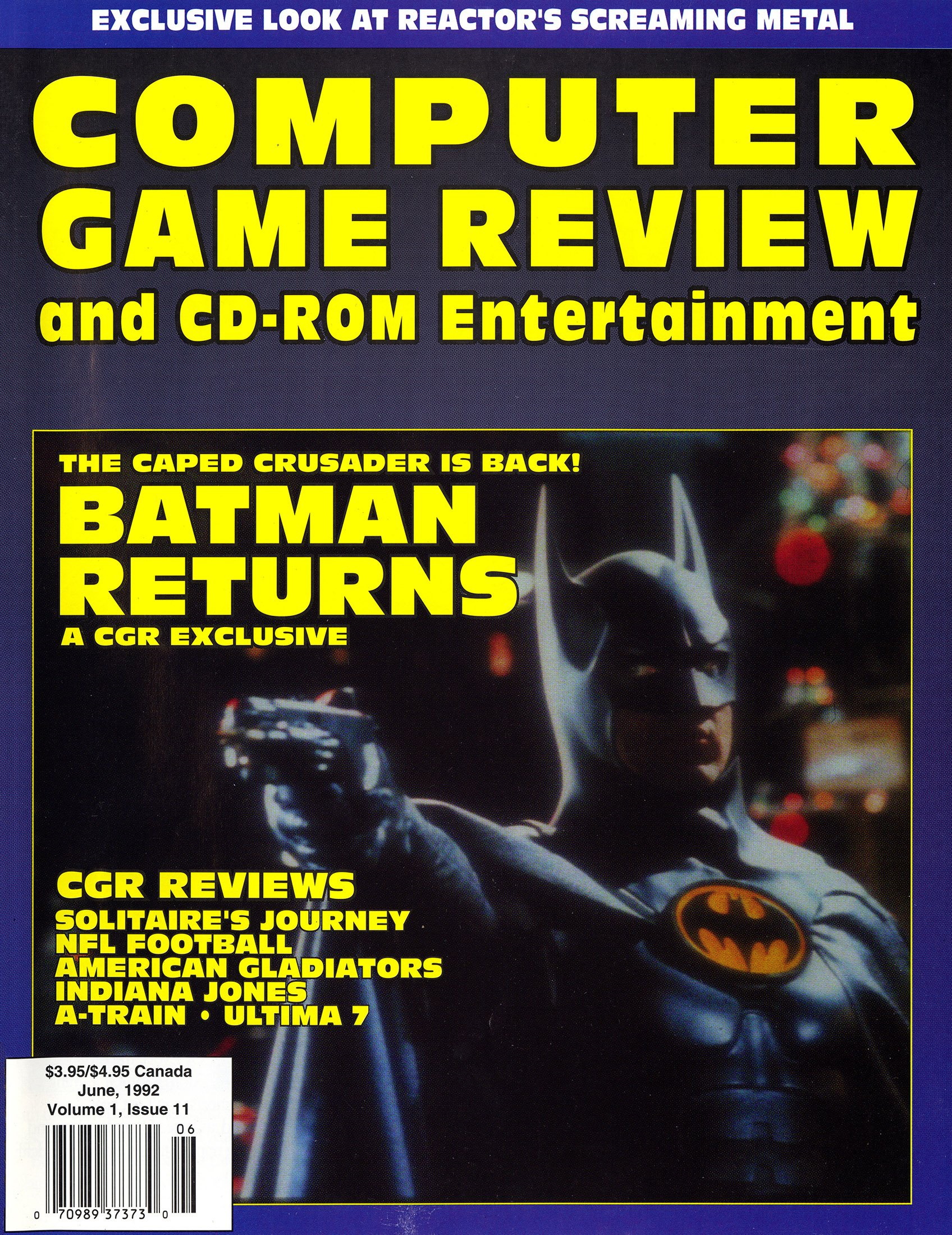 Computer Game Review Issue 011 (June 1992)