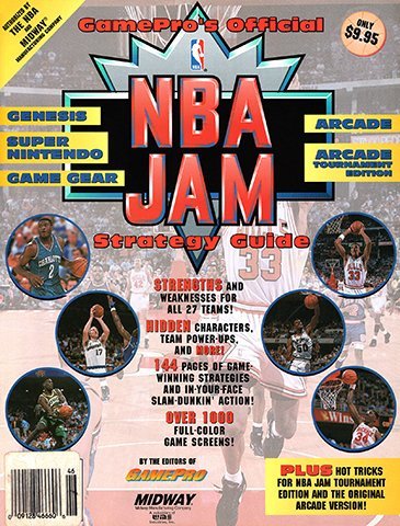 More information about "GamePro's Official NBA Jam Strategy Guide"