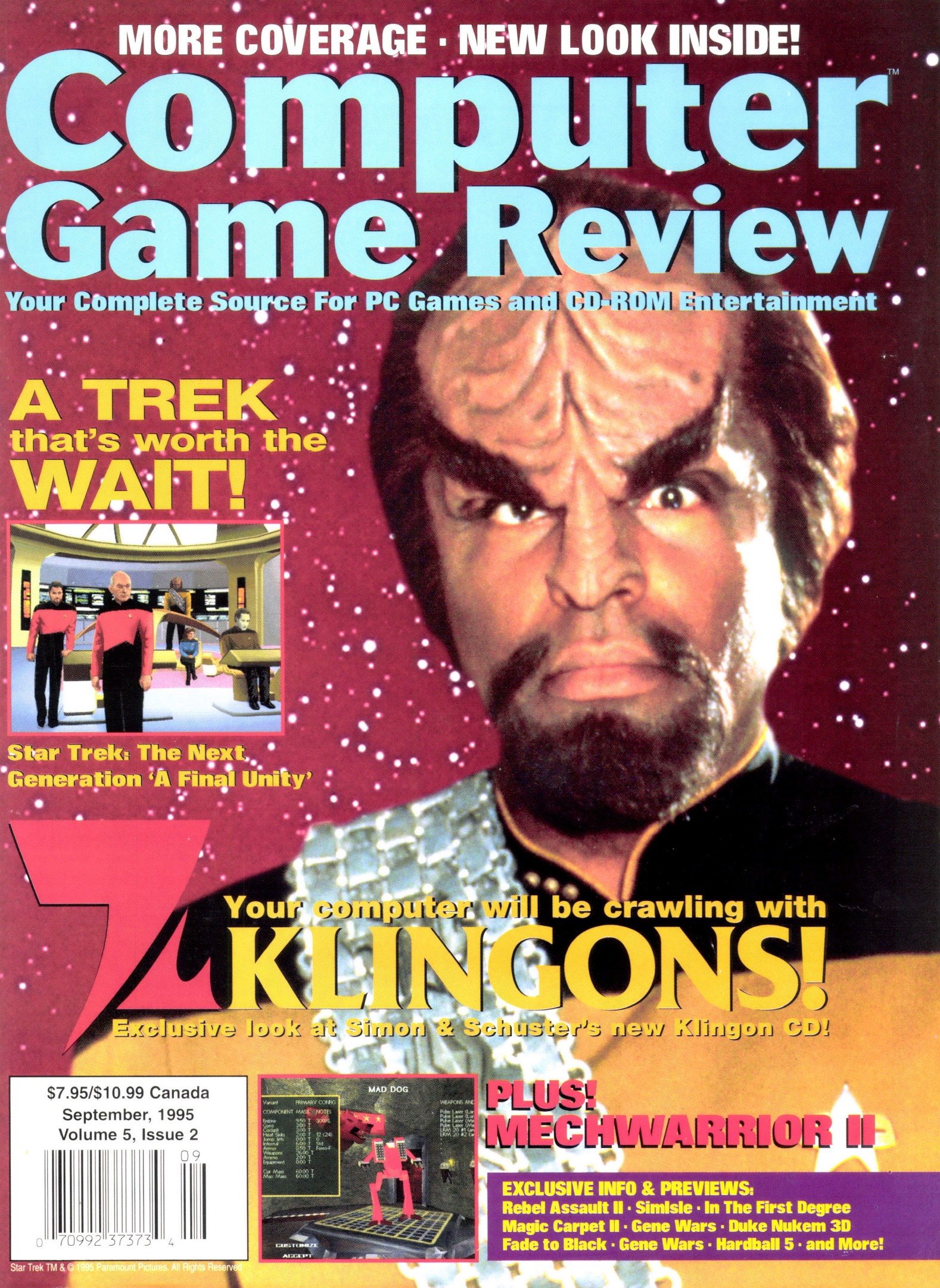 Computer Game Review Issue 050 (September 1995)