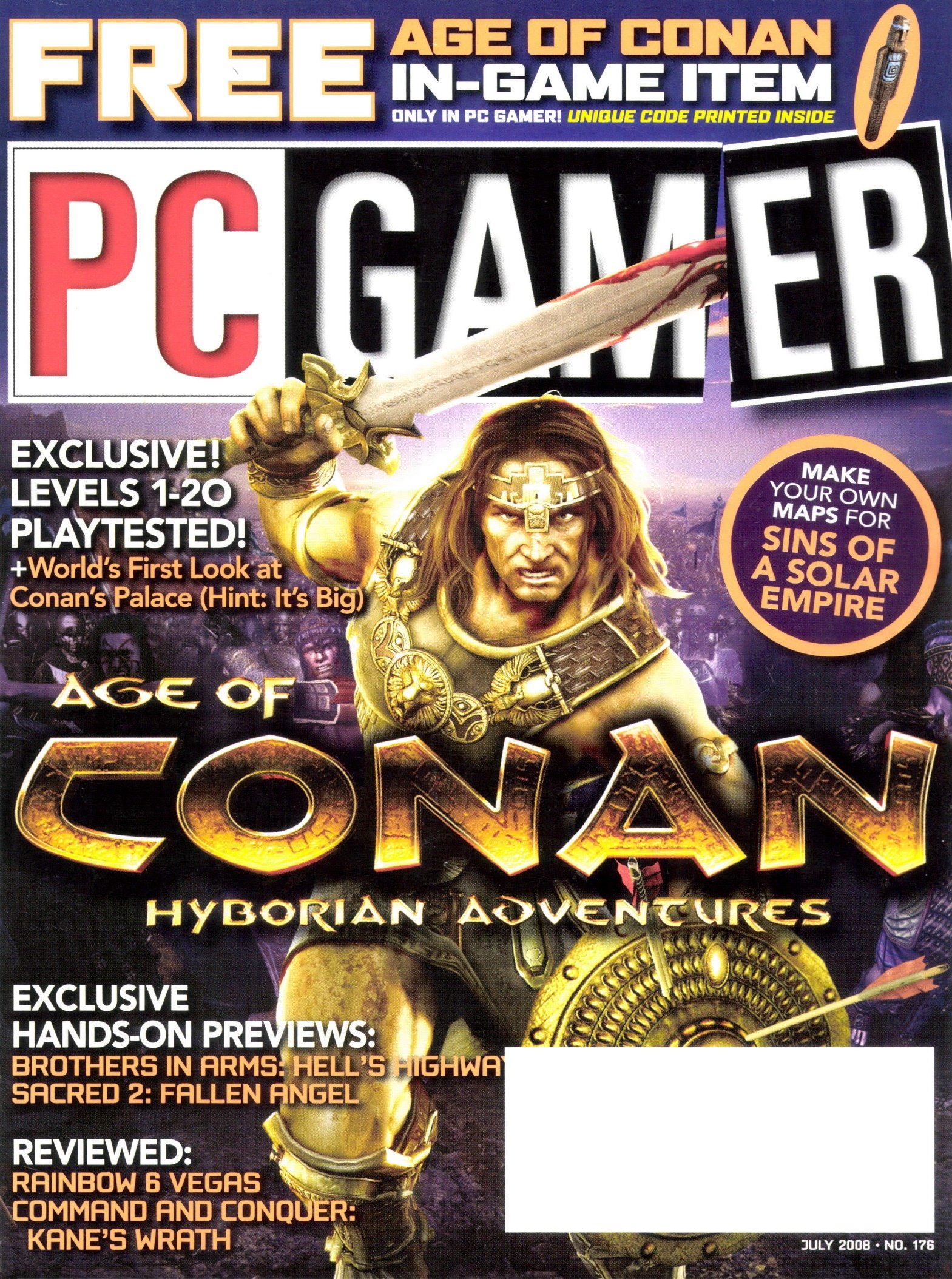 PC Gamer Issue 176 (July 2008)