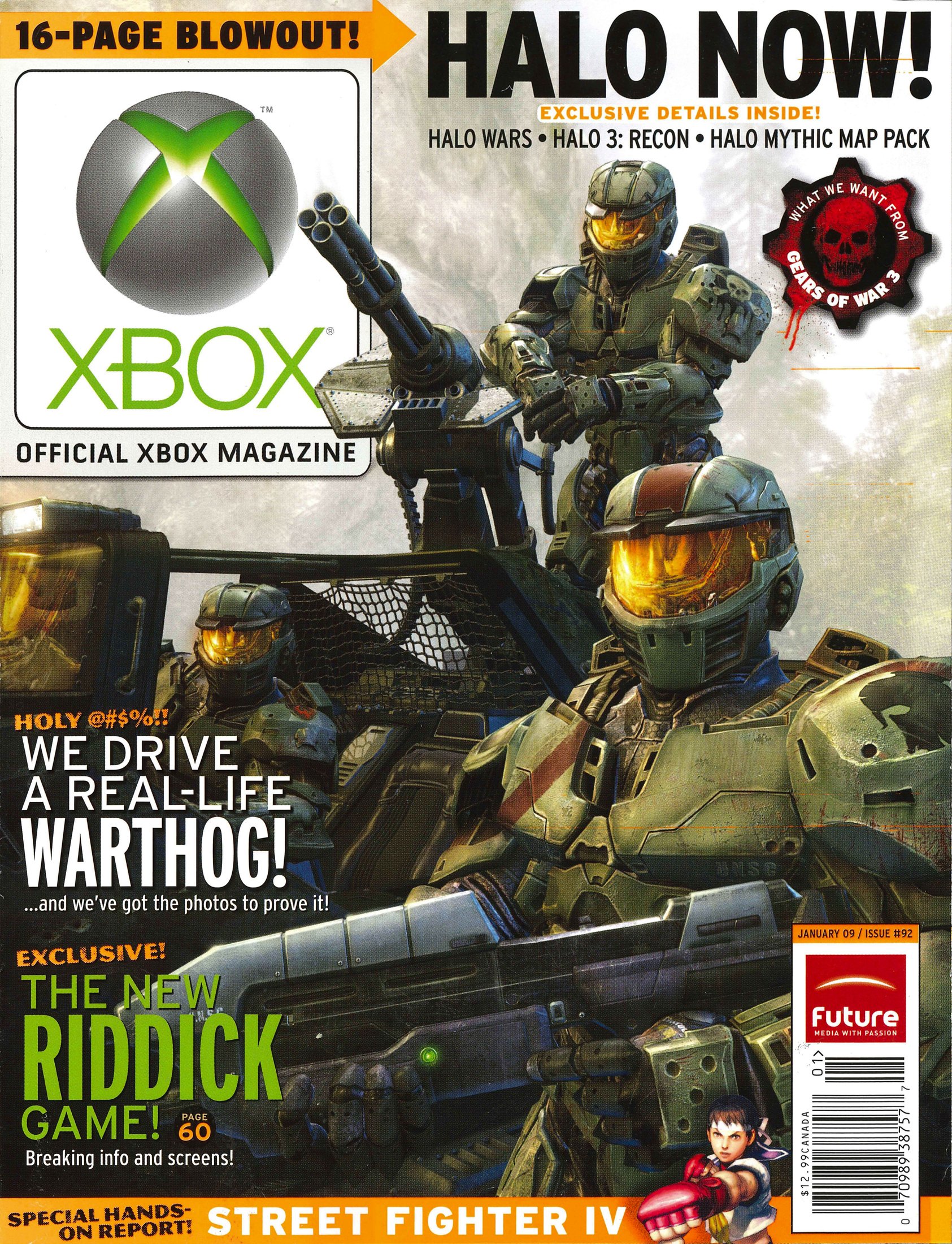 Official Xbox Magazine Issue 092 (January 2009)