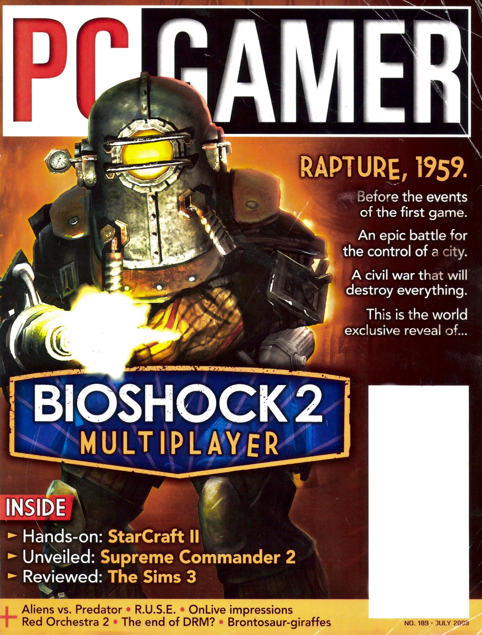 PC Gamer Issue 189 (July 2009)