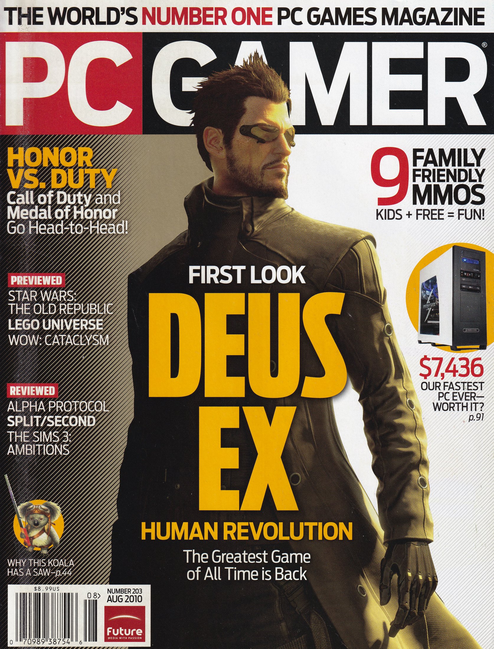 PC Gamer Issue 203 (August 2010)