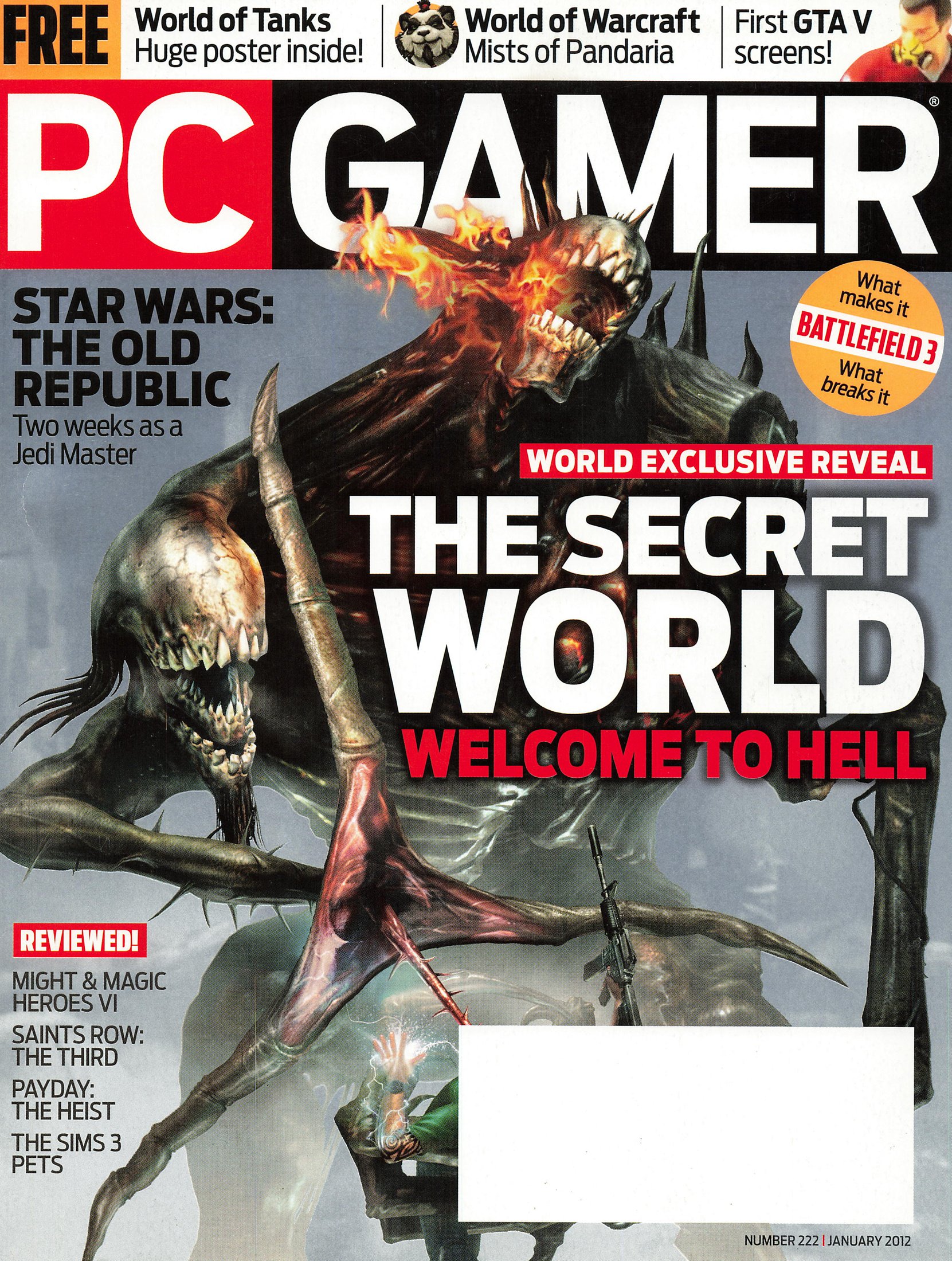 PC Gamer Issue 222 (January 2012)