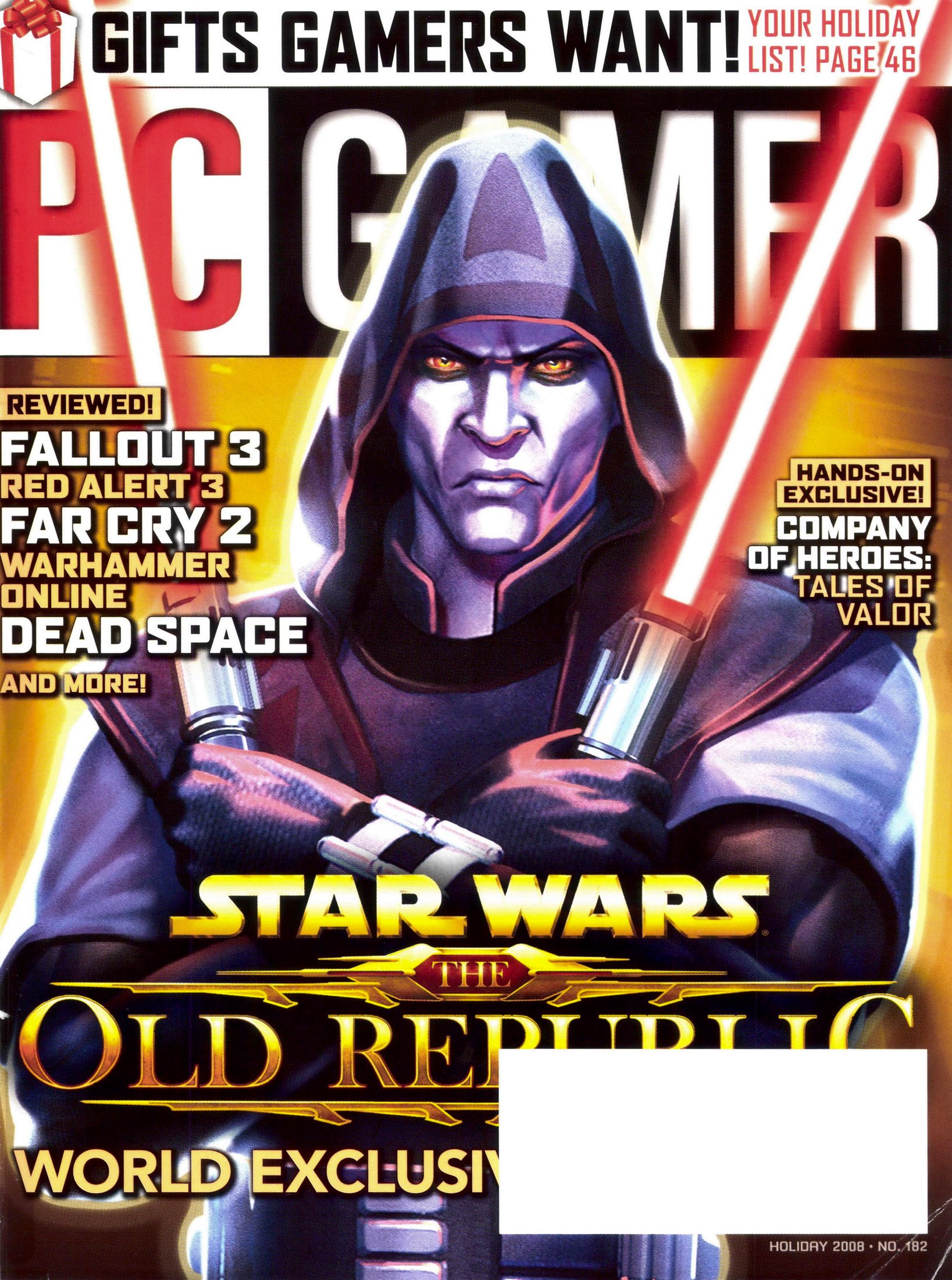 PC Gamer Issue 182 (Holiday 2008)