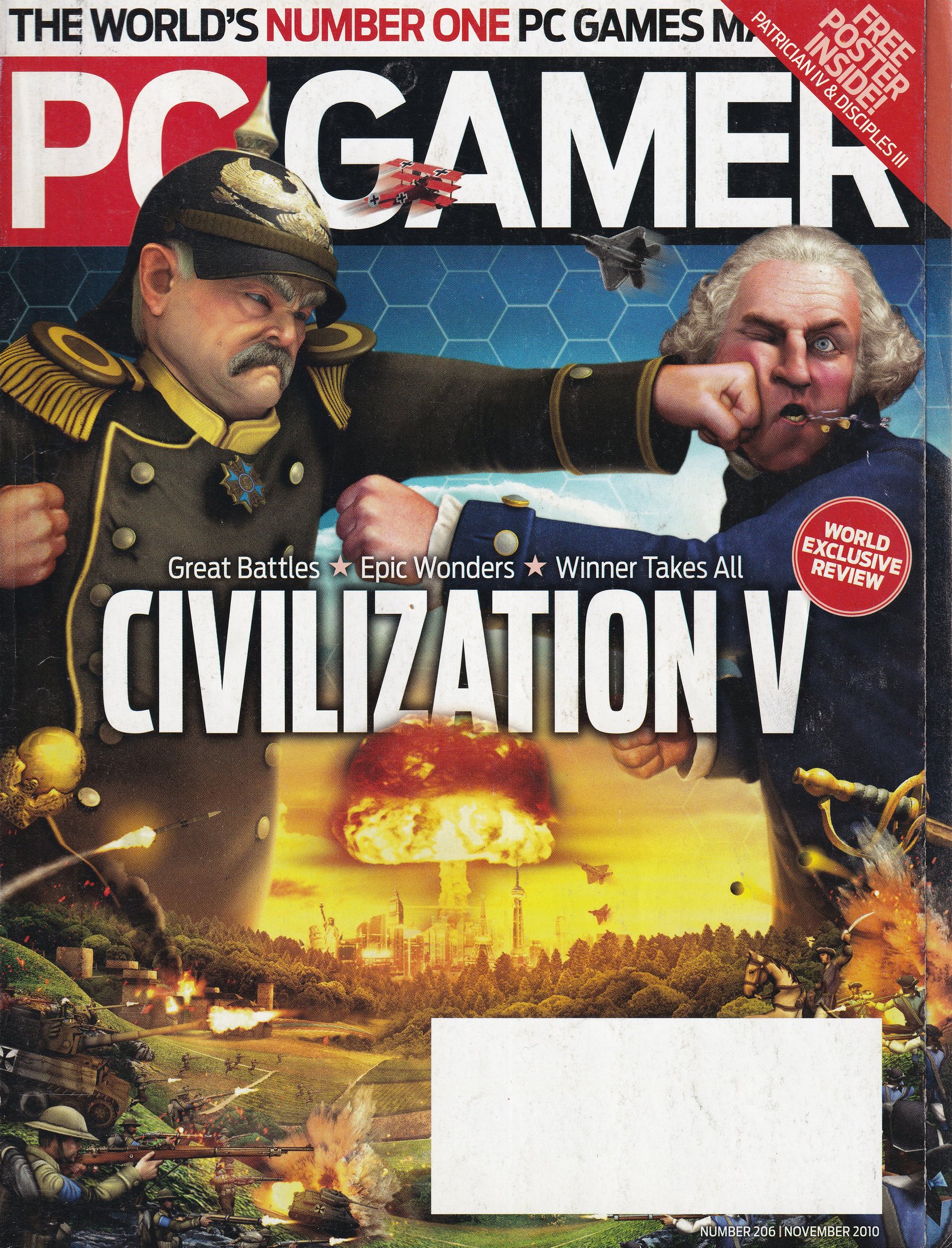 PC Gamer Issue 206 (November 2010)