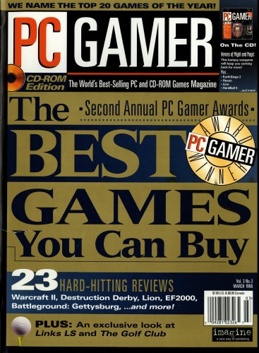 More information about "PC Gamer Issue 022 (March 1996)"