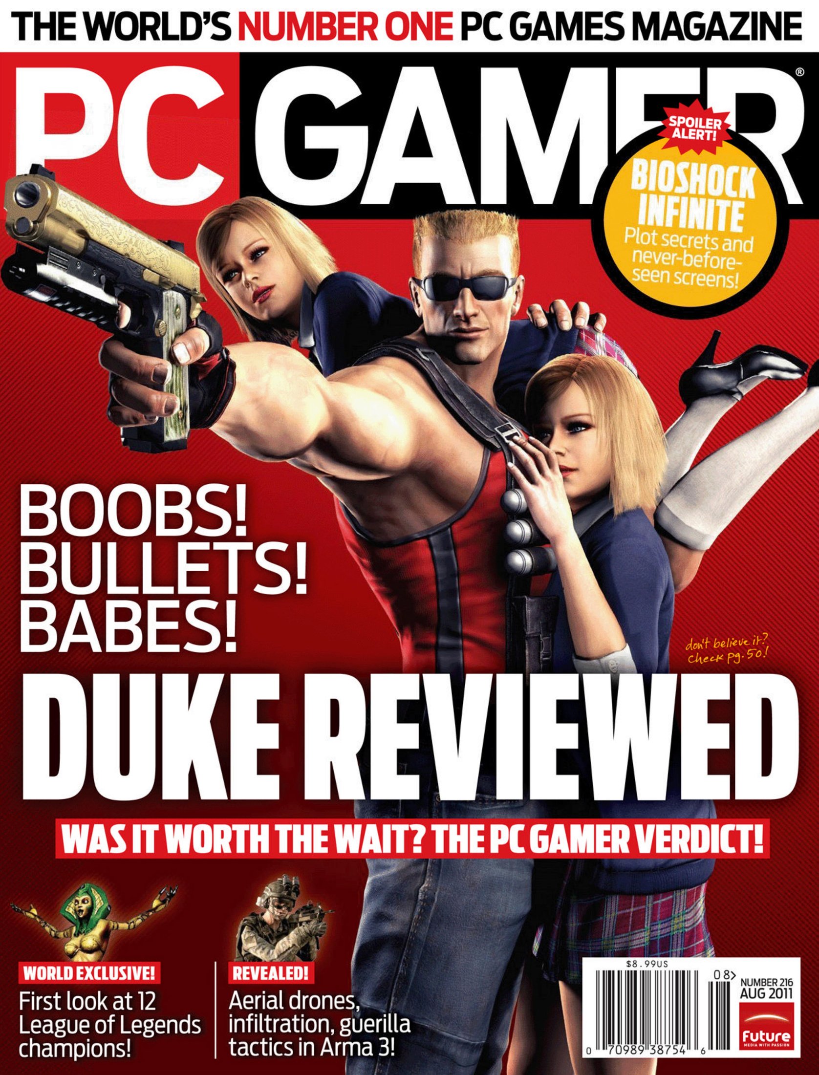 PC Gamer Issue 216 (August 2011)