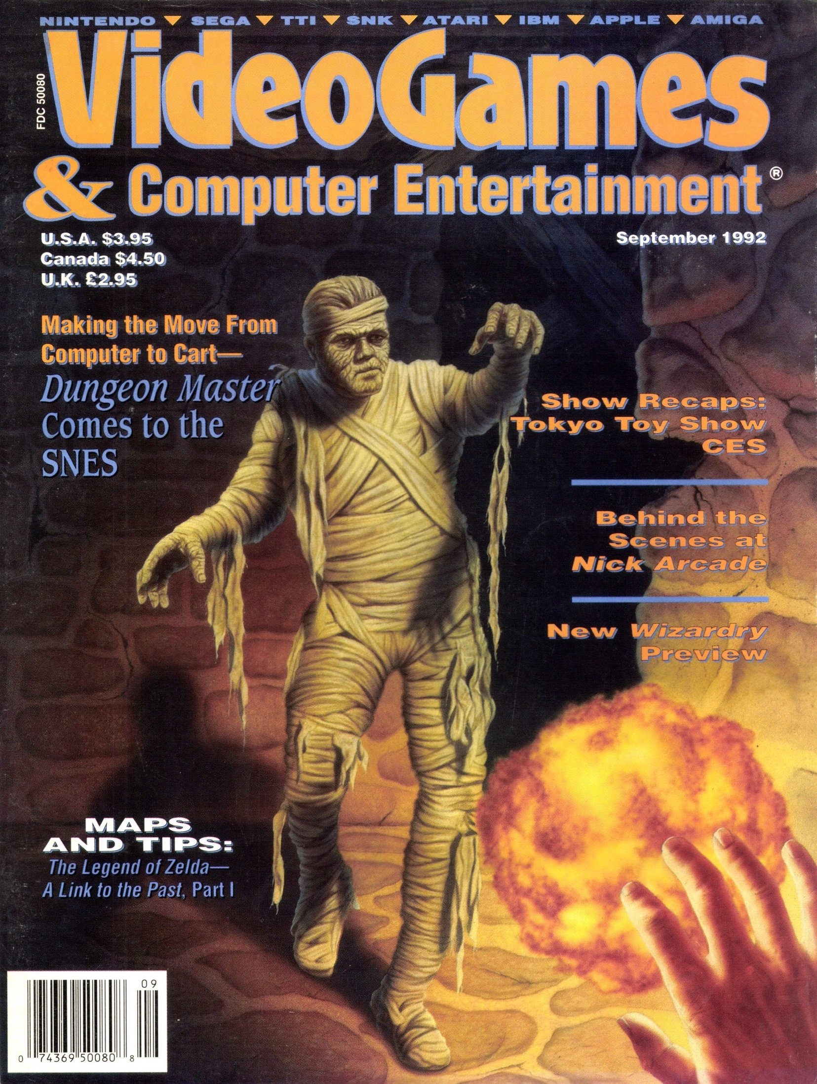 VideoGames & Computer Entertainment Issue 44 (September 1992)