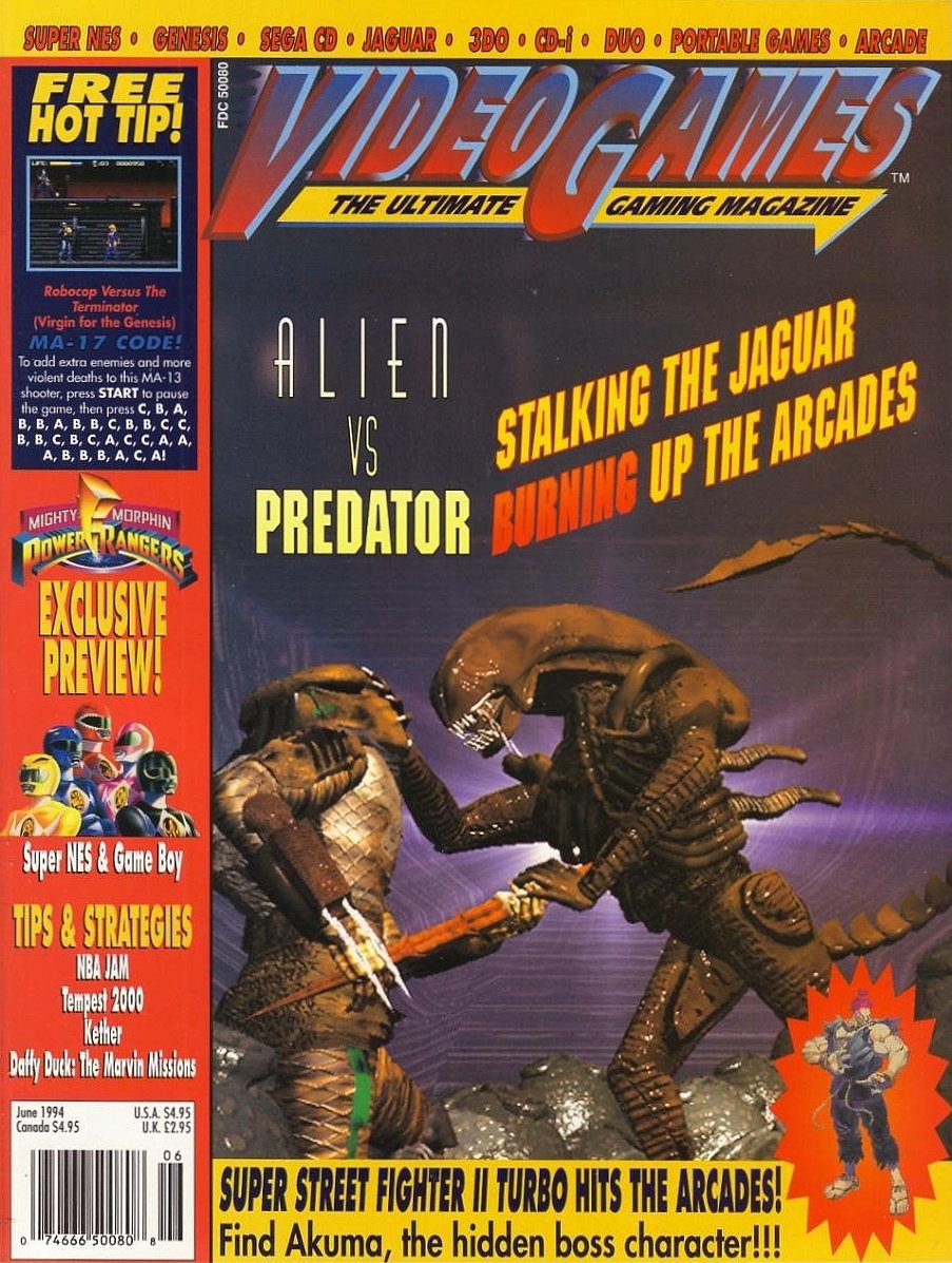 VideoGames The Ultimate Gaming Magazine Issue 65 (June 1994)