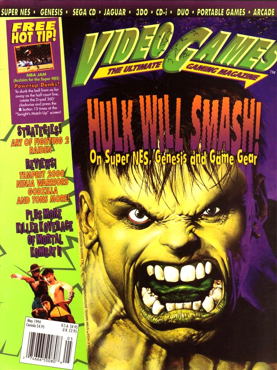 VideoGames The Ultimate Gaming Magazine Issue 64 (May 1994)