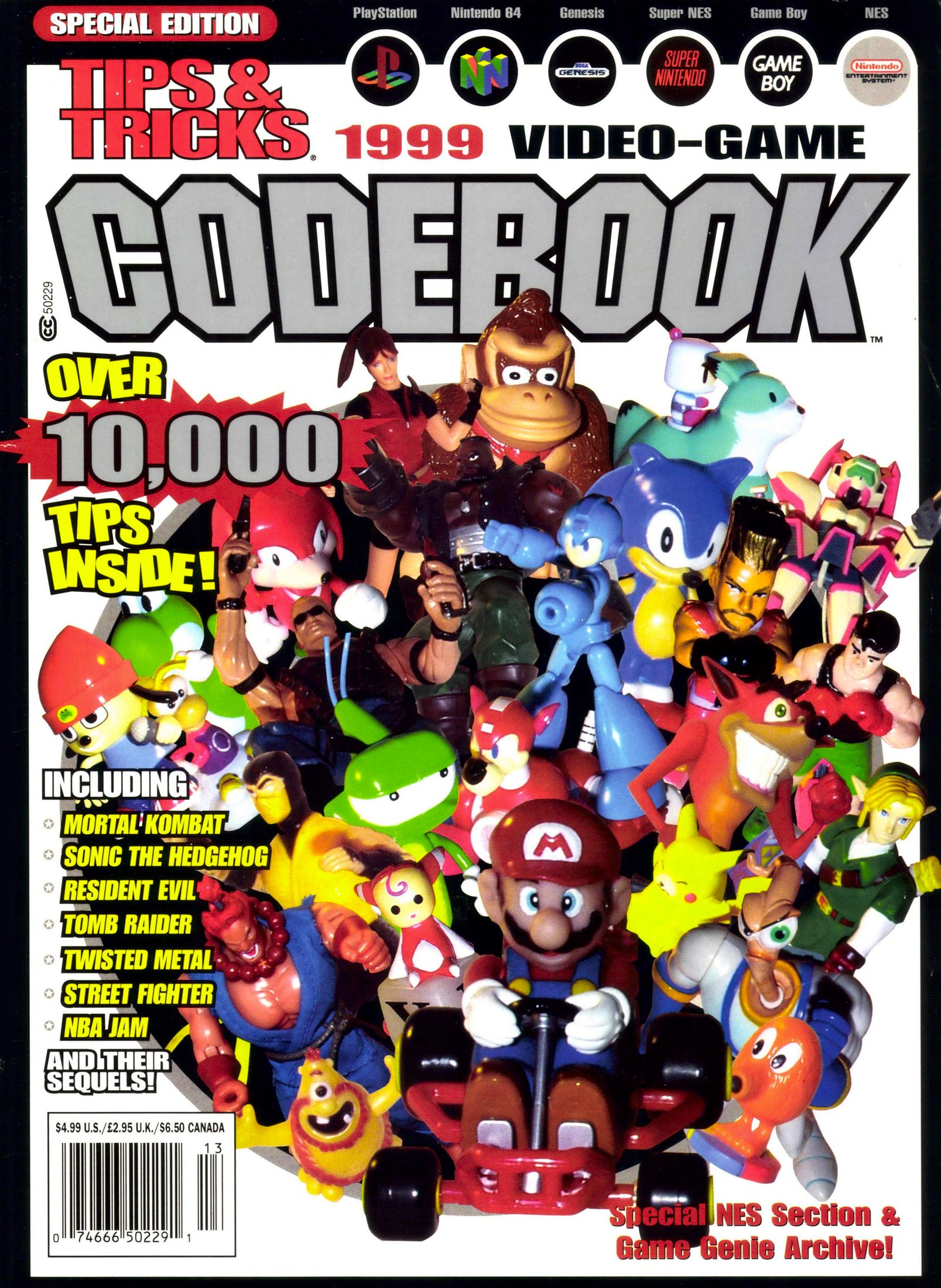 Tips & Tricks Video-Game Codebook Volume 06 Issue 07 (1999)