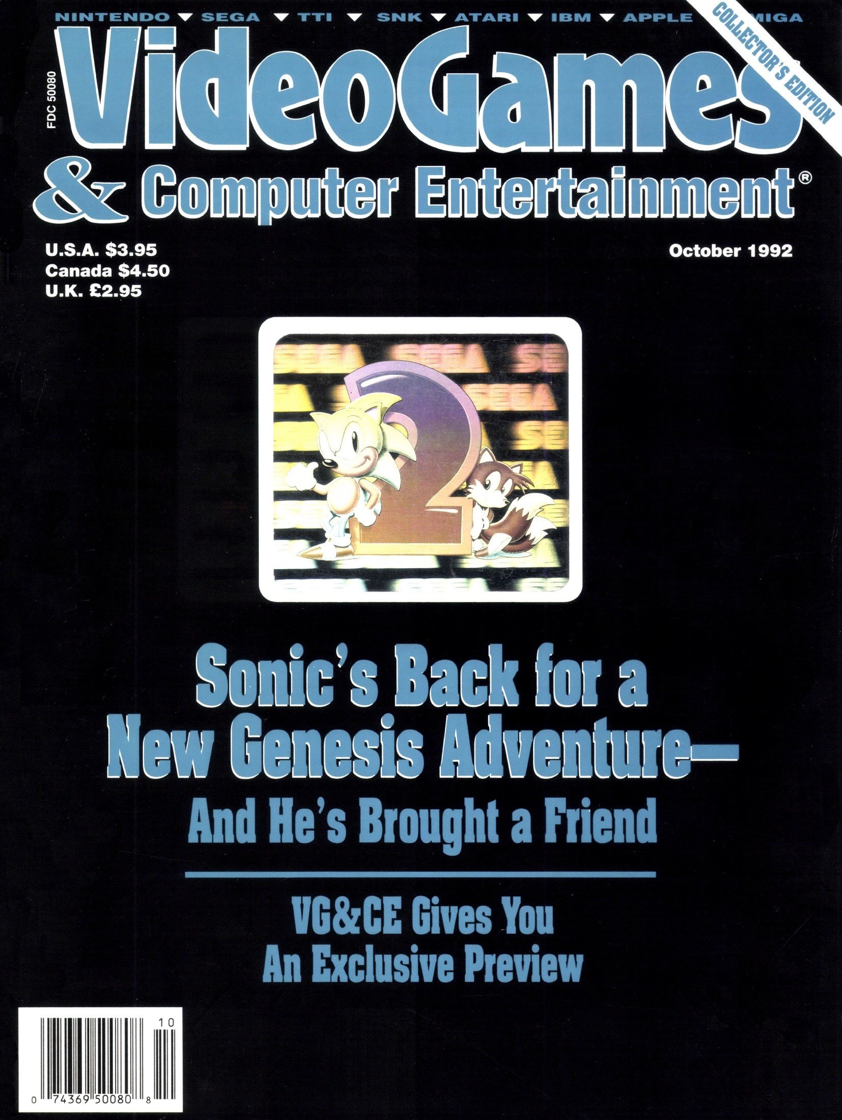 VideoGames & Computer Entertainment Issue 45 (October 1992)