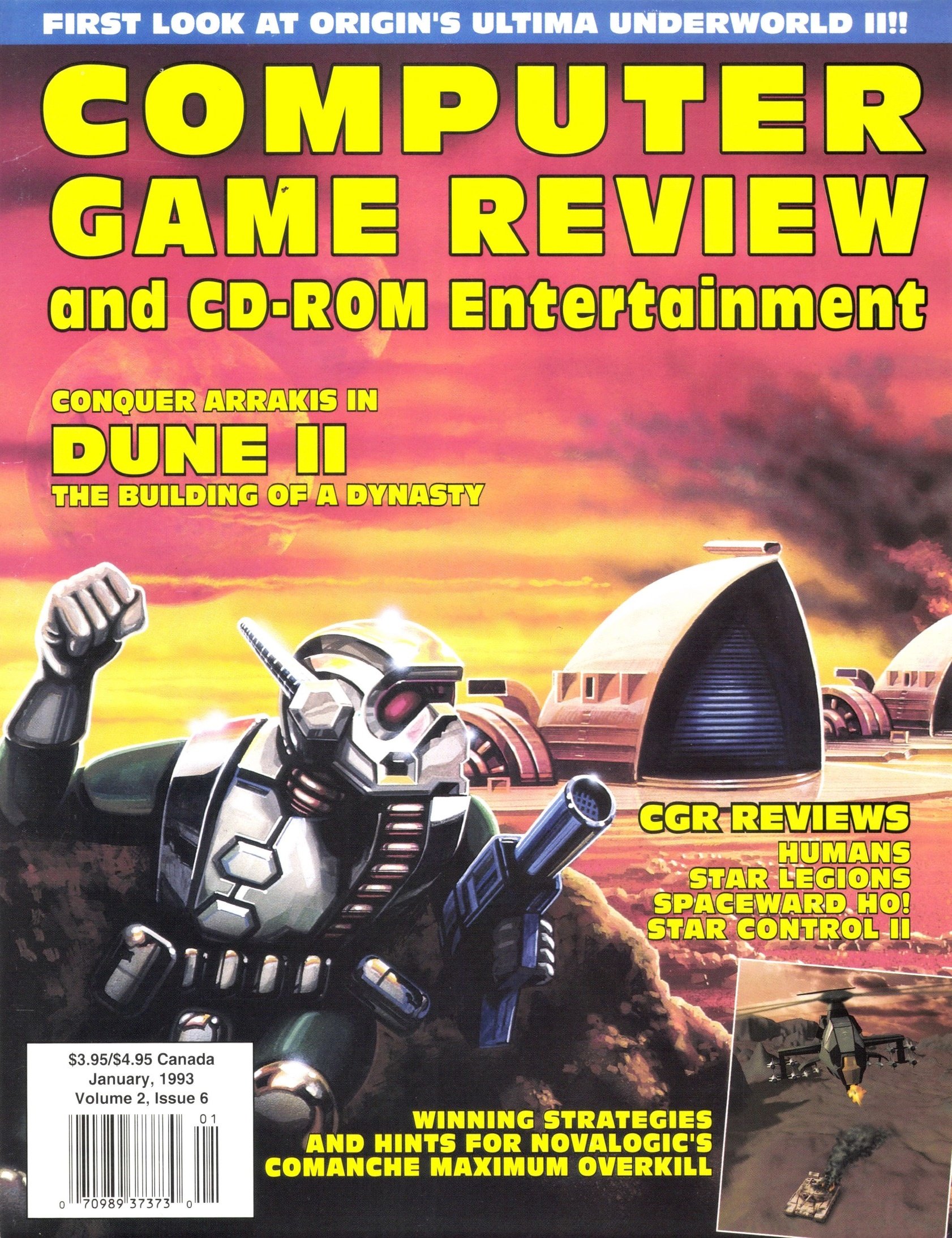 Computer Game Review Issue 018 (January 1993)