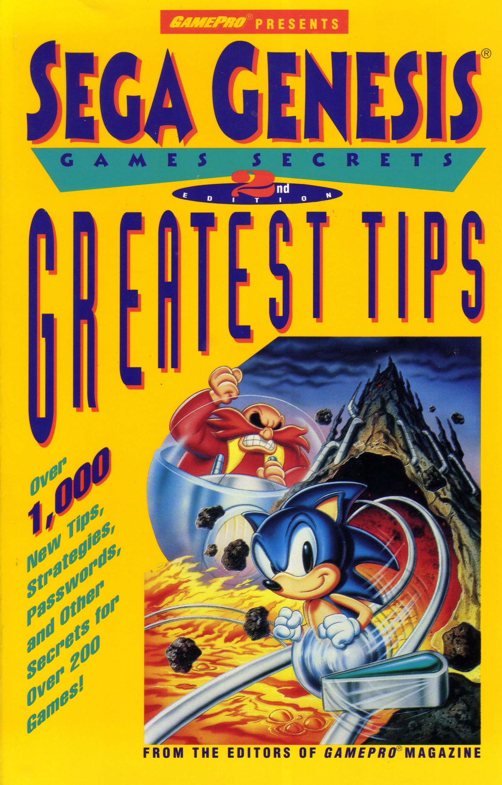 Sega Genesis Games Secrets Greatest Tips, 2nd Edition - Prima Guides -  Retromags Community