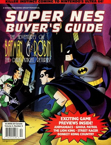 Super NES Buyer's Guide Volume 4 Number 6 (November-December 1994)