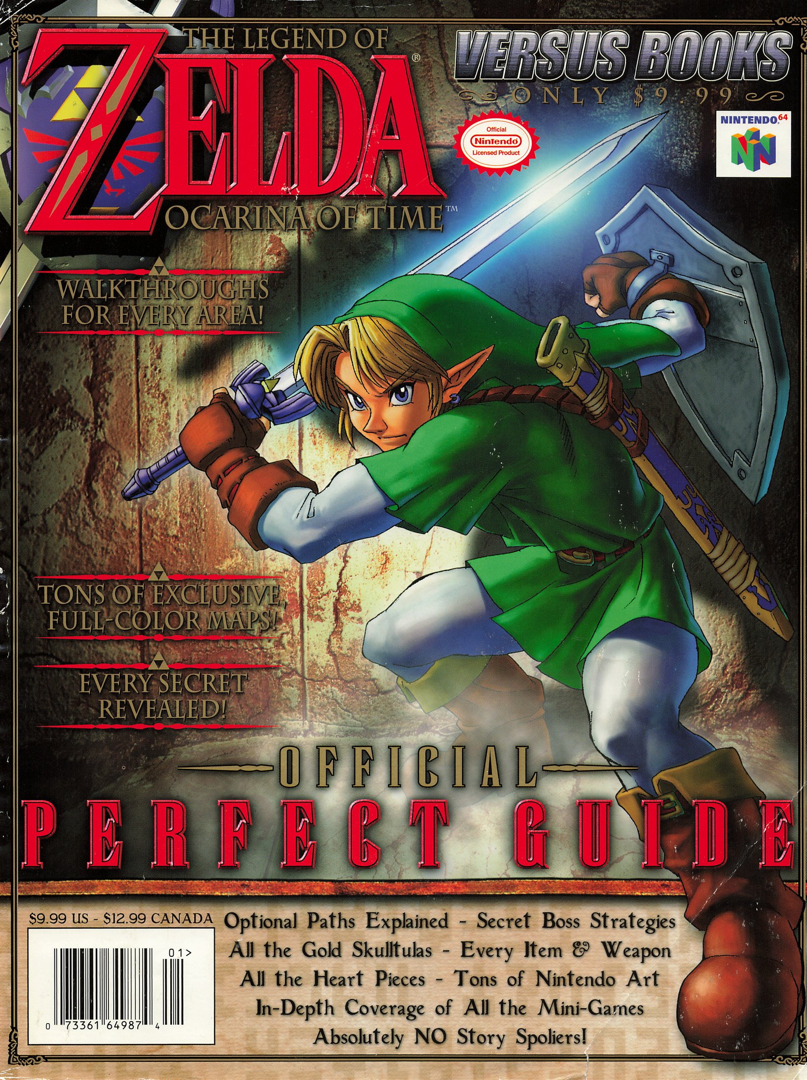 The Legend of Zelda - Ocarina of Time - Official Perfect Guide (1998)